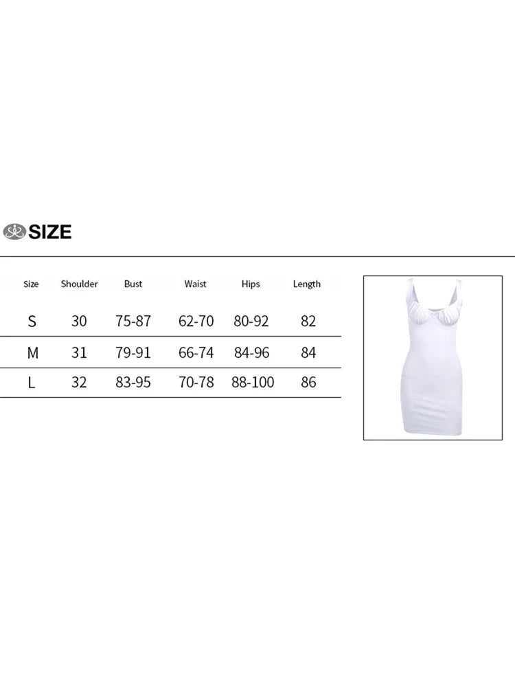 liwuka Ruched Sleeveless Sexy Dress Women Summer Black White Bodycon Mini Dresses Ladies Casual Basic Short Dress Korean