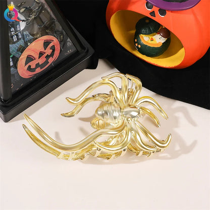 liwuka New Tassel Chain Snake Hair Claw Fashion Spider Crab Clip Elegant Shark Clip Barrette Headdress Hairpin Women Hair Accessories