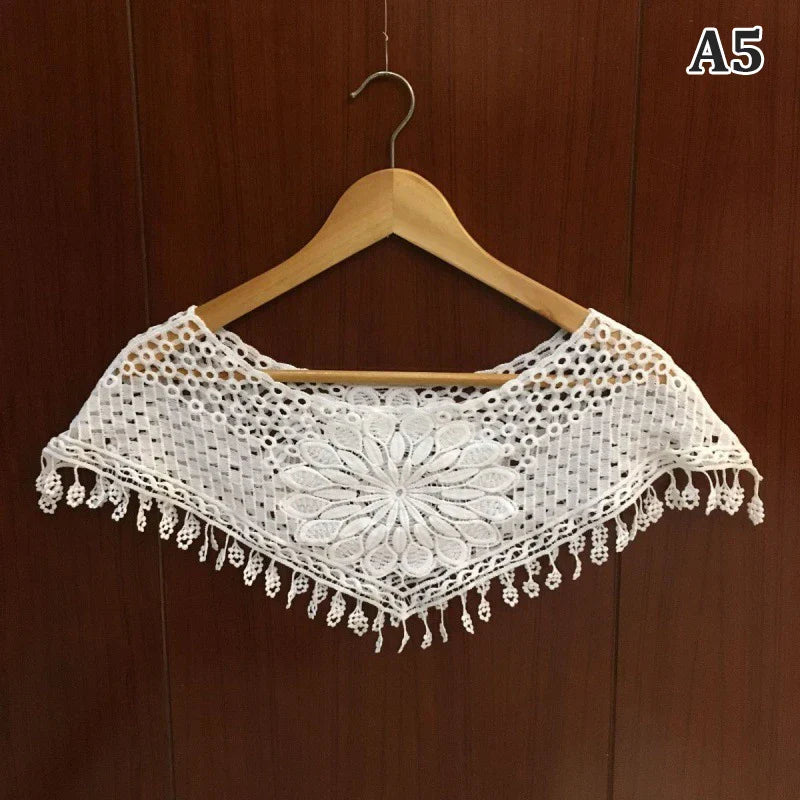 liwuka Women Knit Hollow Out Shawl Wrap Wedding Bridal Evening Dress Lace Shawl Wedding Sunflower Lace Scarf Shrug Cape Poncho