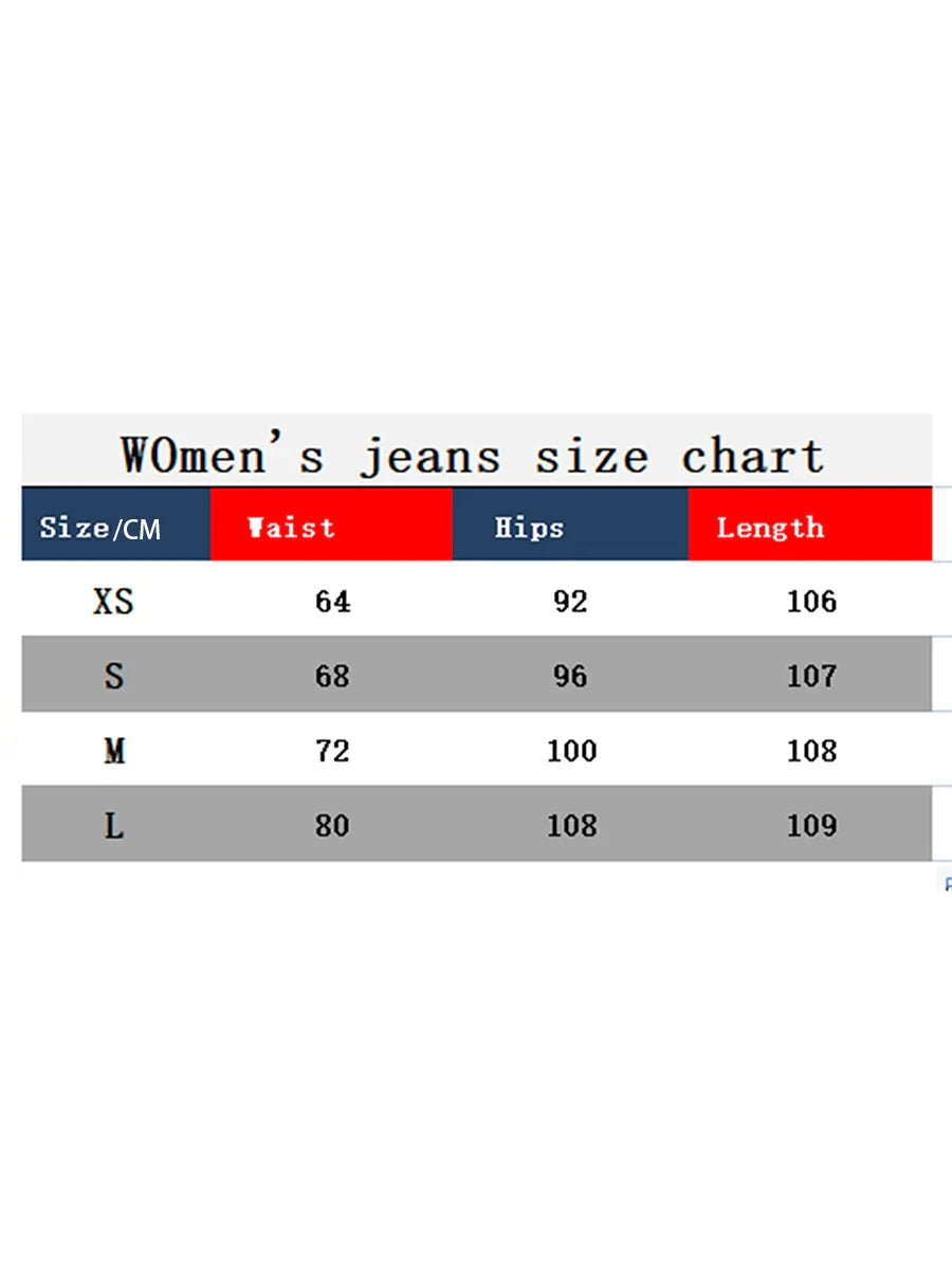 liwuka Women‘s Y2K Vintage Gothic Denim Jeans Long Pants Casual Party Street Spring Fall Wide-Legs Aesthetic 2000s Trousers