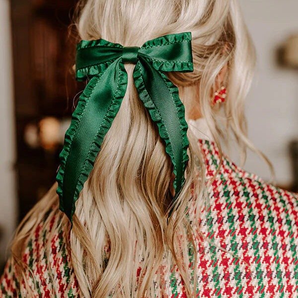 Christmas Velvet Diamond Pearl Headband