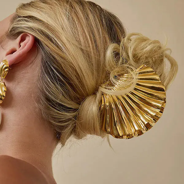 Fashion Pearl Rhinestone Tassel Headband