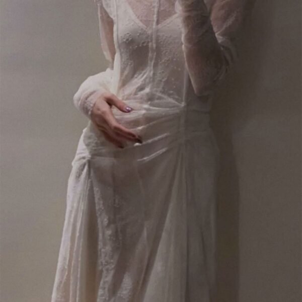Sexy Sheath Off The Shoulder White Lace Beach Dress Women's Vacation Dresses Birthday Dress SD1242