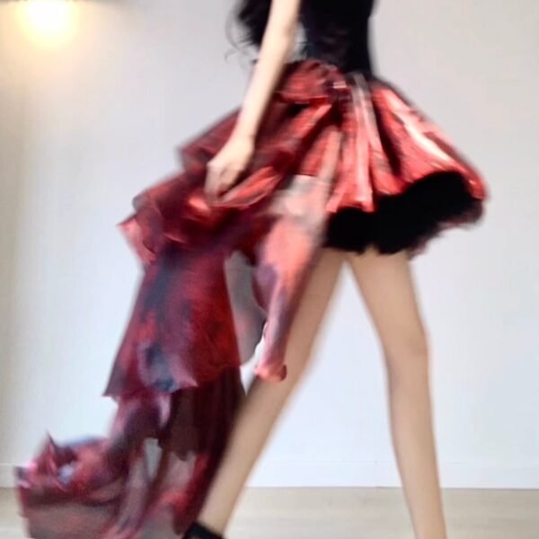 Princess Party Dress Lolita Dress Christmas Dress Burgundy Birthday Dresses SD1124