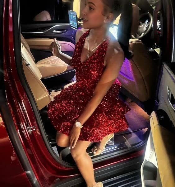 Vintage A Line Burgundy Mini Dresses Sequin Homecoming Dress 16th Birthday Dresses SD1837