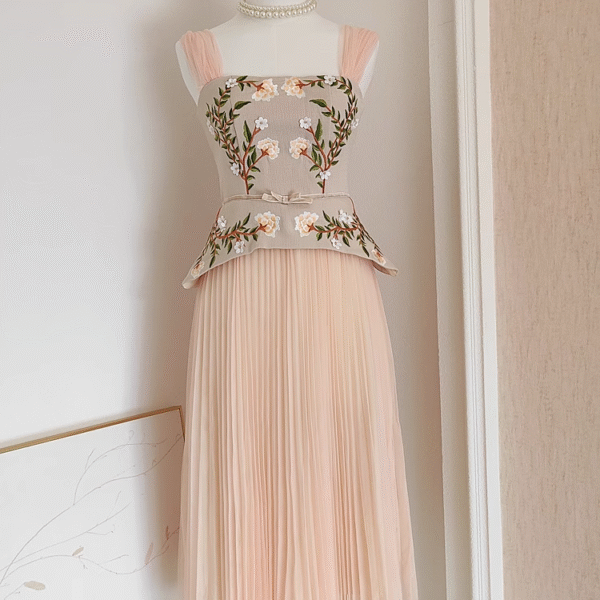 Sexy A Line Square Neckline Short Sleeves Party Dress Holiday Birthday Dresses For Women SD358